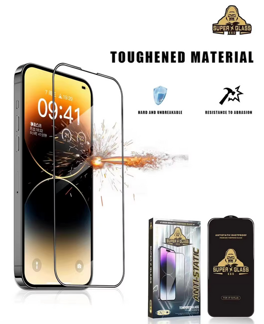 HD Tempered Glass Screen Protector – Ultra Clear & Scratch Resistant (2-Pack)