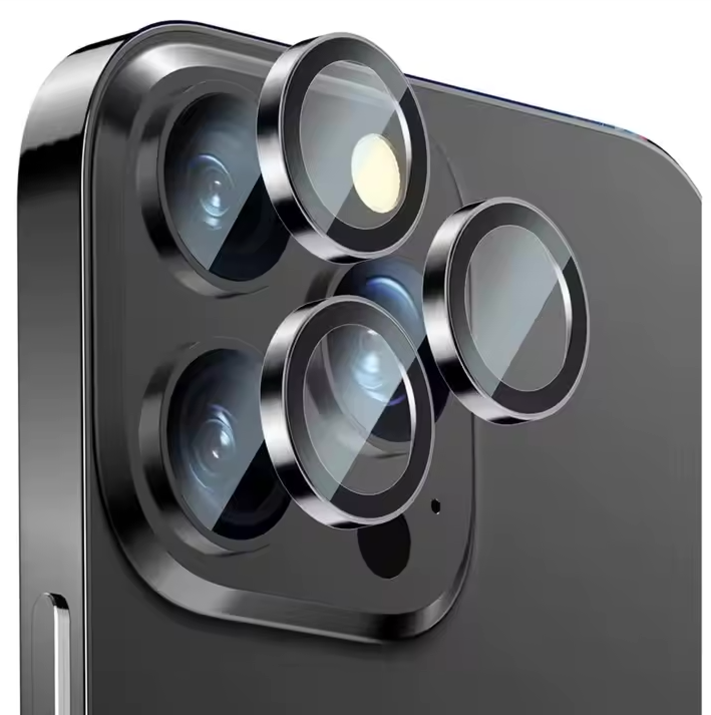 iPhone Camera Lens Protector β 9H Tempered Glass with Full Coverage