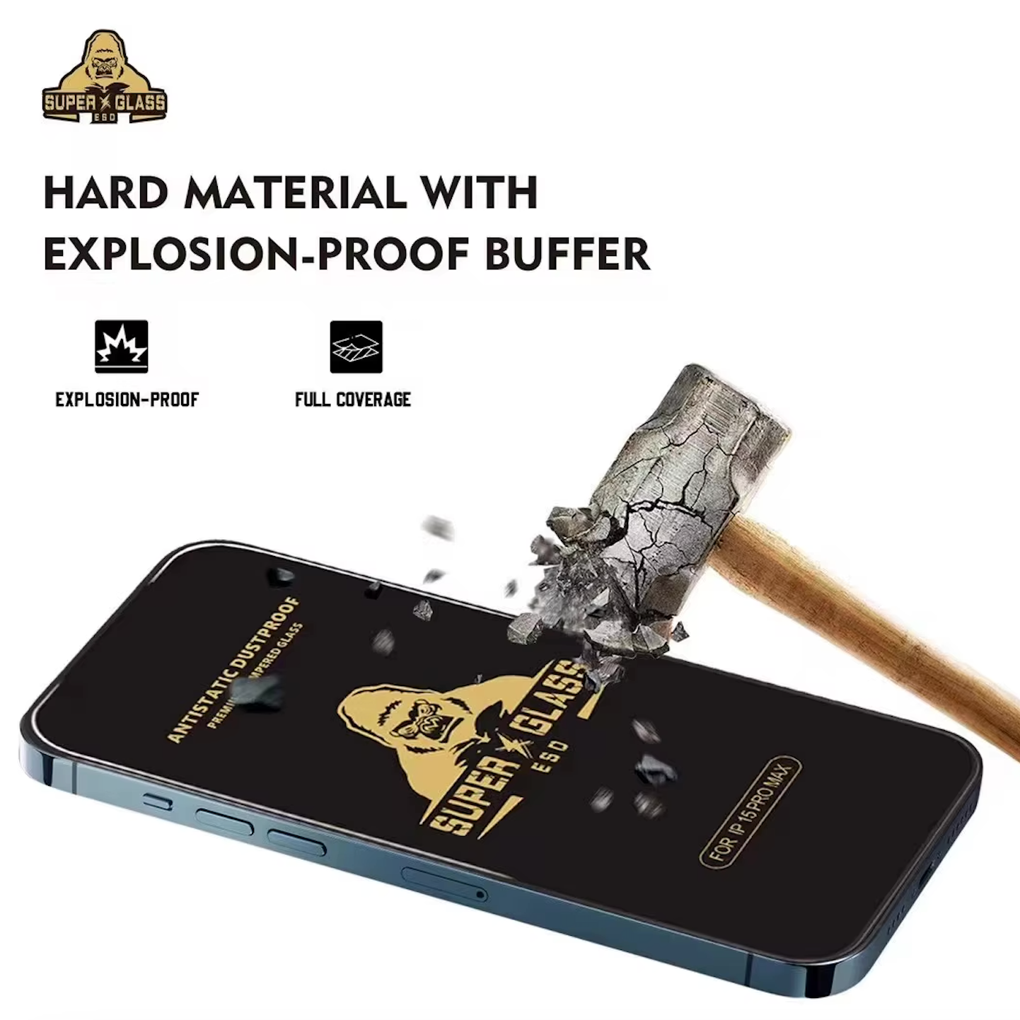 HD Tempered Glass Screen Protector – Ultra Clear & Scratch Resistant (2-Pack)